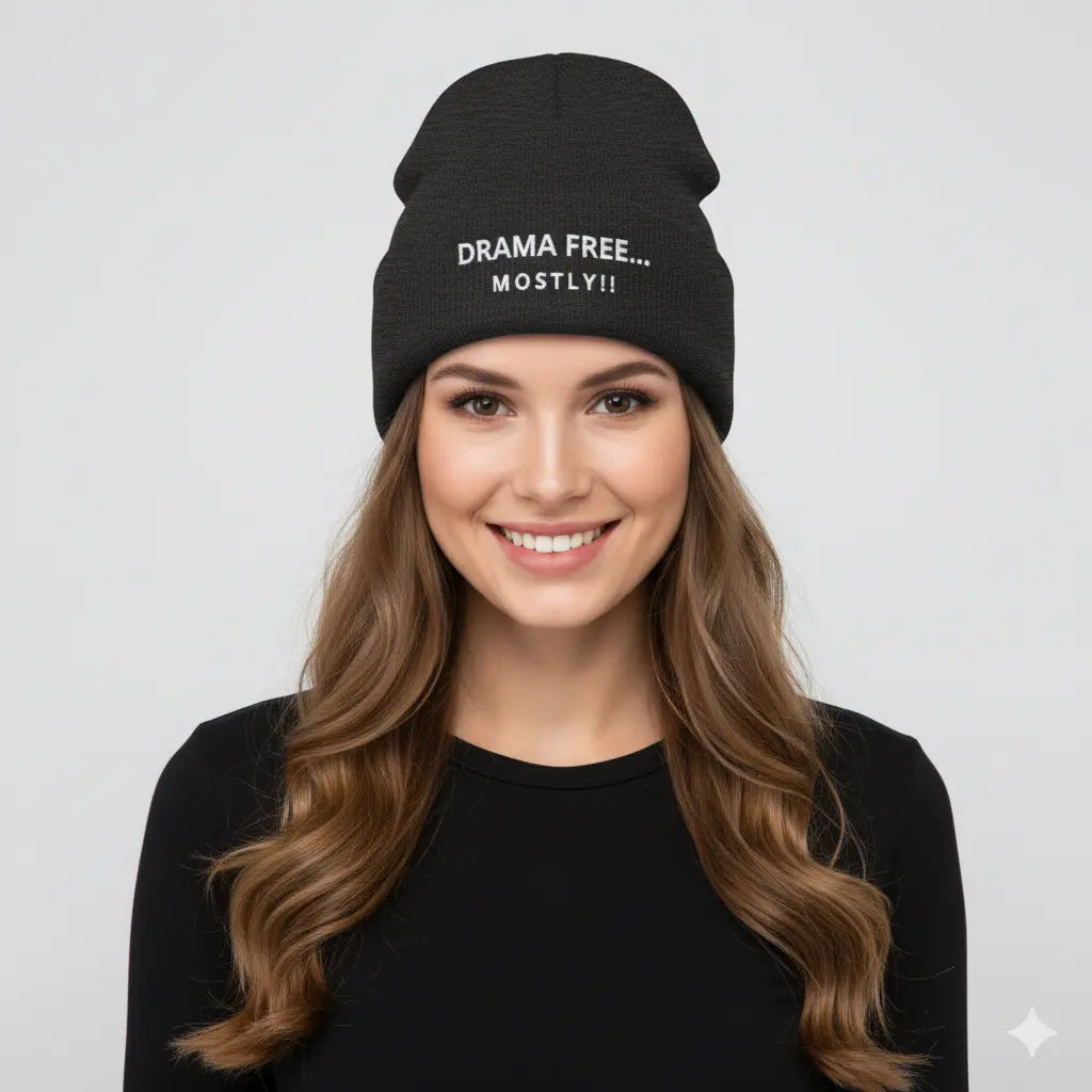 Women's Cuffed Beanie-Warm, and Comfortable Headwear for All Seasons Morals Sold Separately Merch