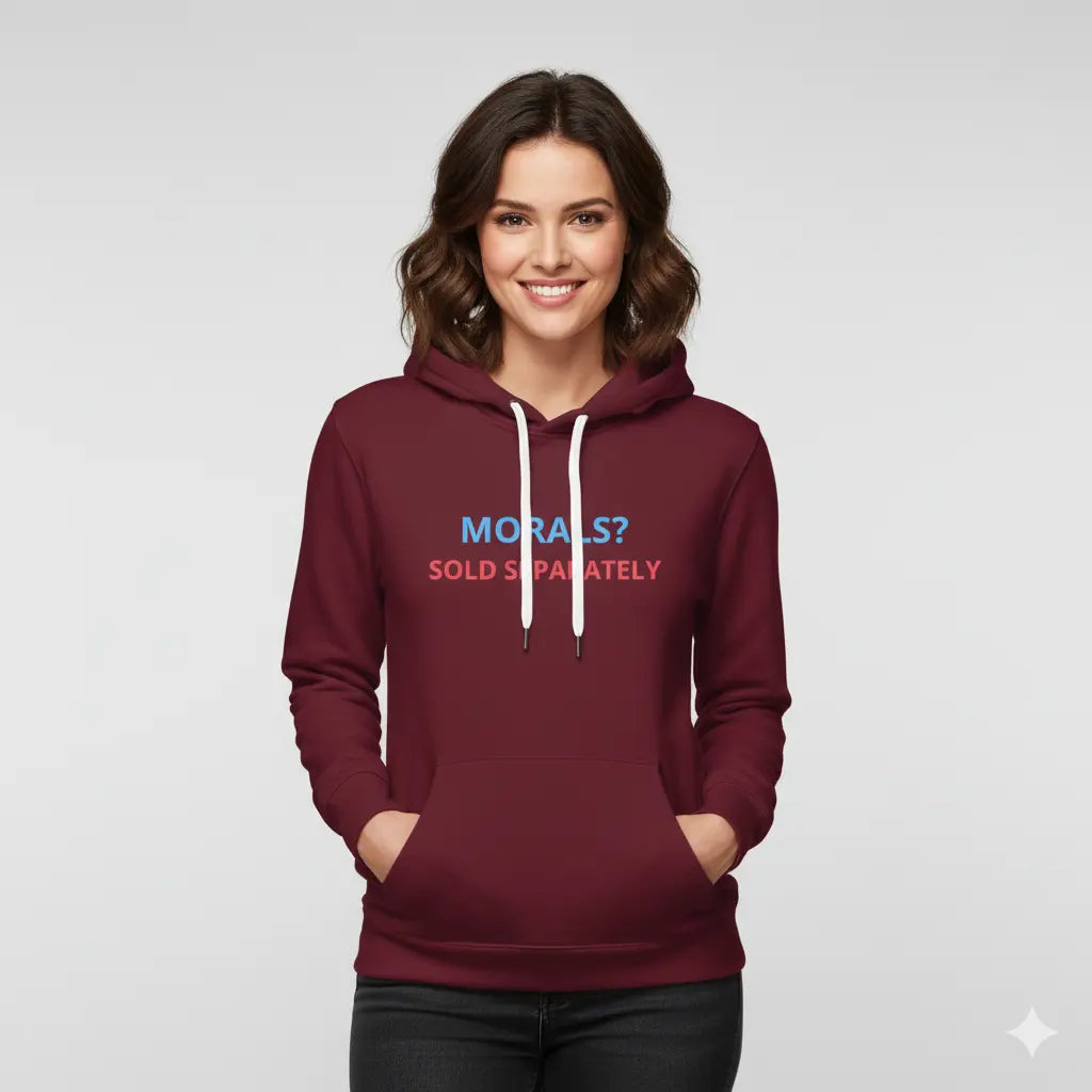 Unisex Hoodie – Stylish, Comfortable & Perfect for Everyday Wear Morals Sold Separately Merch